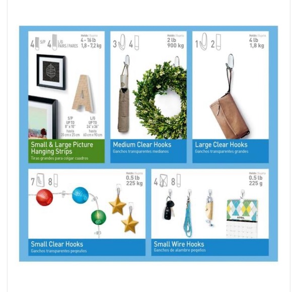 Two new in box Command brand Demage free hanging. Comes separately - Picture 3 of 15